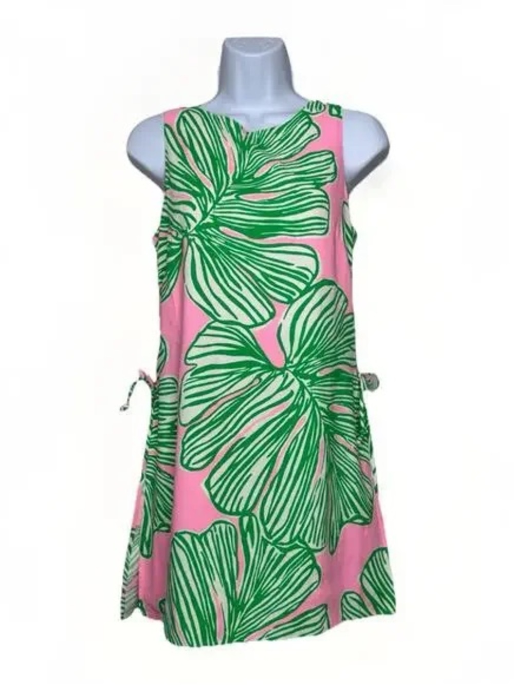 Lilly Pulitzer Donna Romper Size 10 Mandevilla Baby “Who Let the Fronds Out”